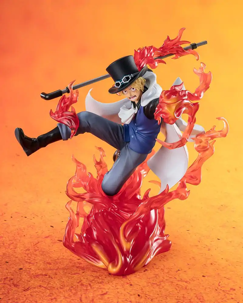 One Piece Figuarts ZERO Extra Battle PVC Kip Sabo Fire Fist Rook Check 19 cm fotografija proizvoda