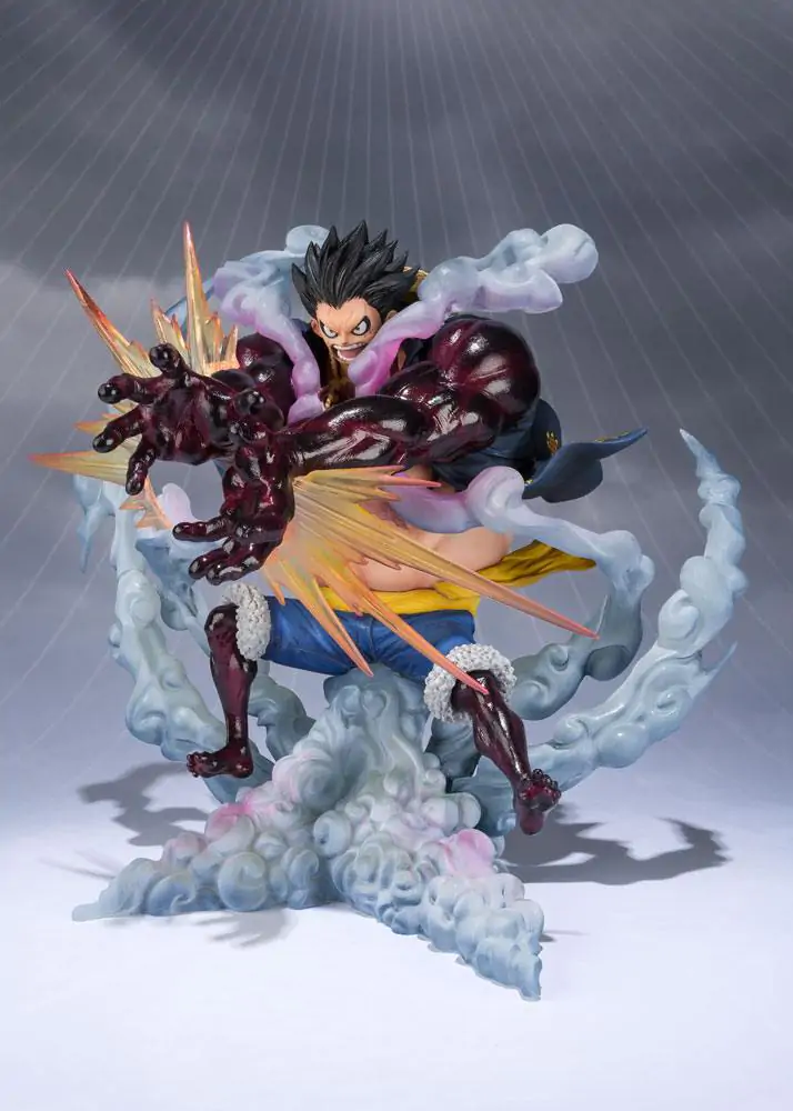 One Piece FiguartsZERO PVC Statua Monkey D. Luffy Gear 4 Leo Bazooka Reissue 18 cm fotografija proizvoda