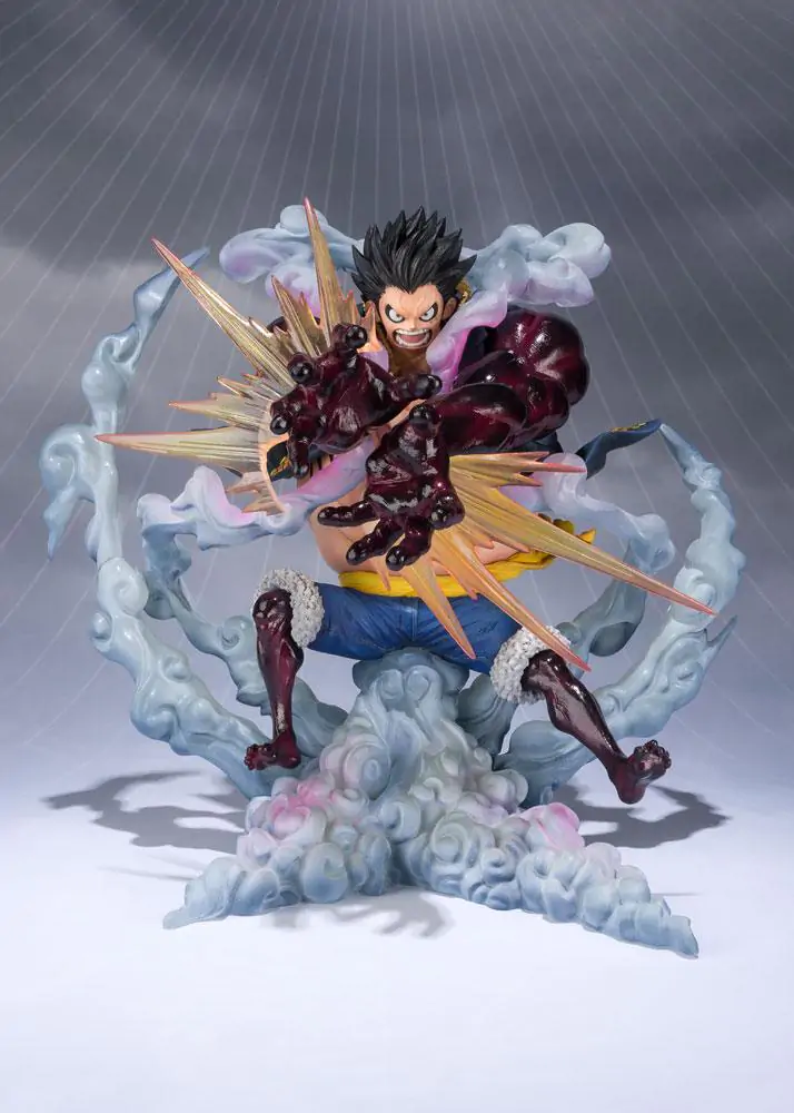 One Piece FiguartsZERO PVC Statua Monkey D. Luffy Gear 4 Leo Bazooka Reissue 18 cm fotografija proizvoda