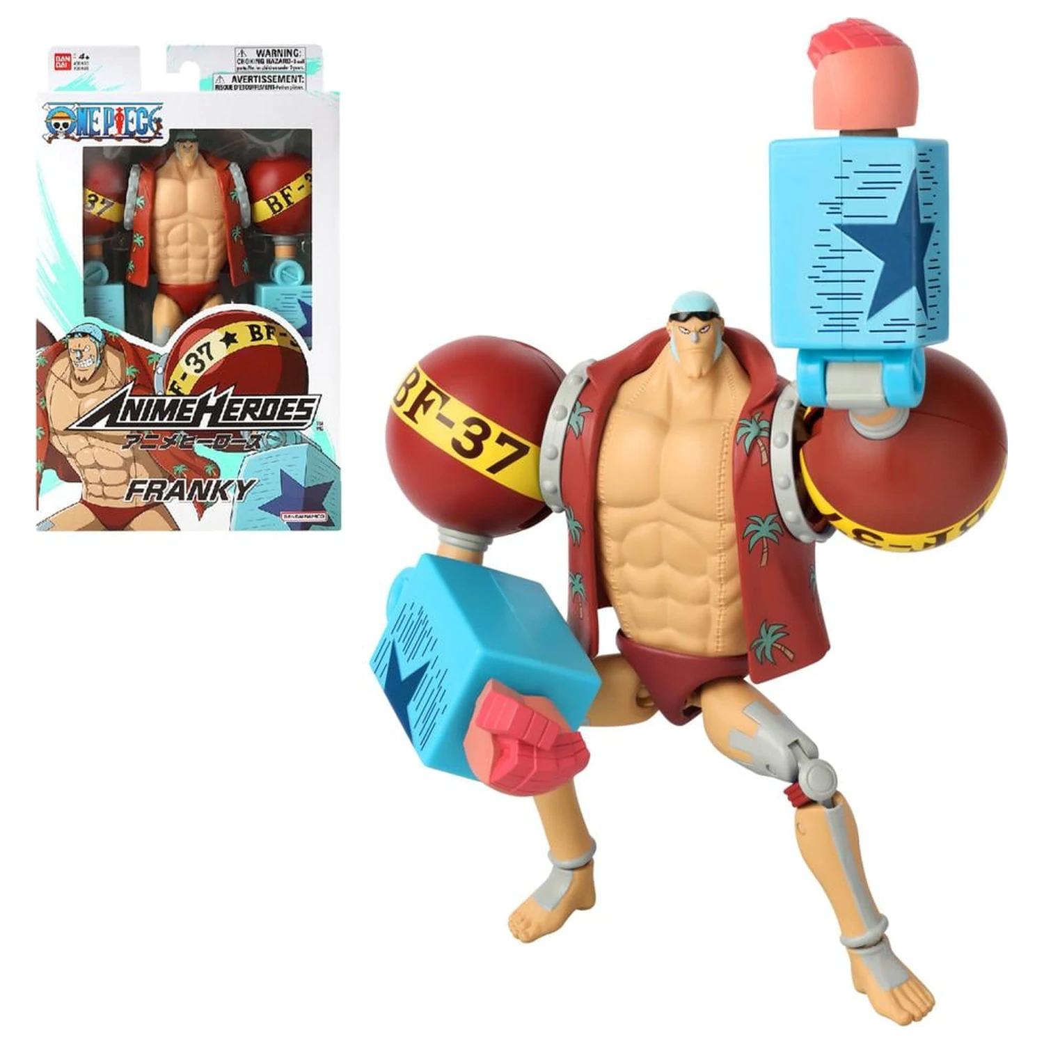 One Piece Franky figura Anime Heroes 17 cm fotografija proizvoda