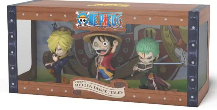 One Piece Freeny's Hidden Dissectables Vinyl Figura Luffy, Zoro i Sanji 10 cm fotografija proizvoda
