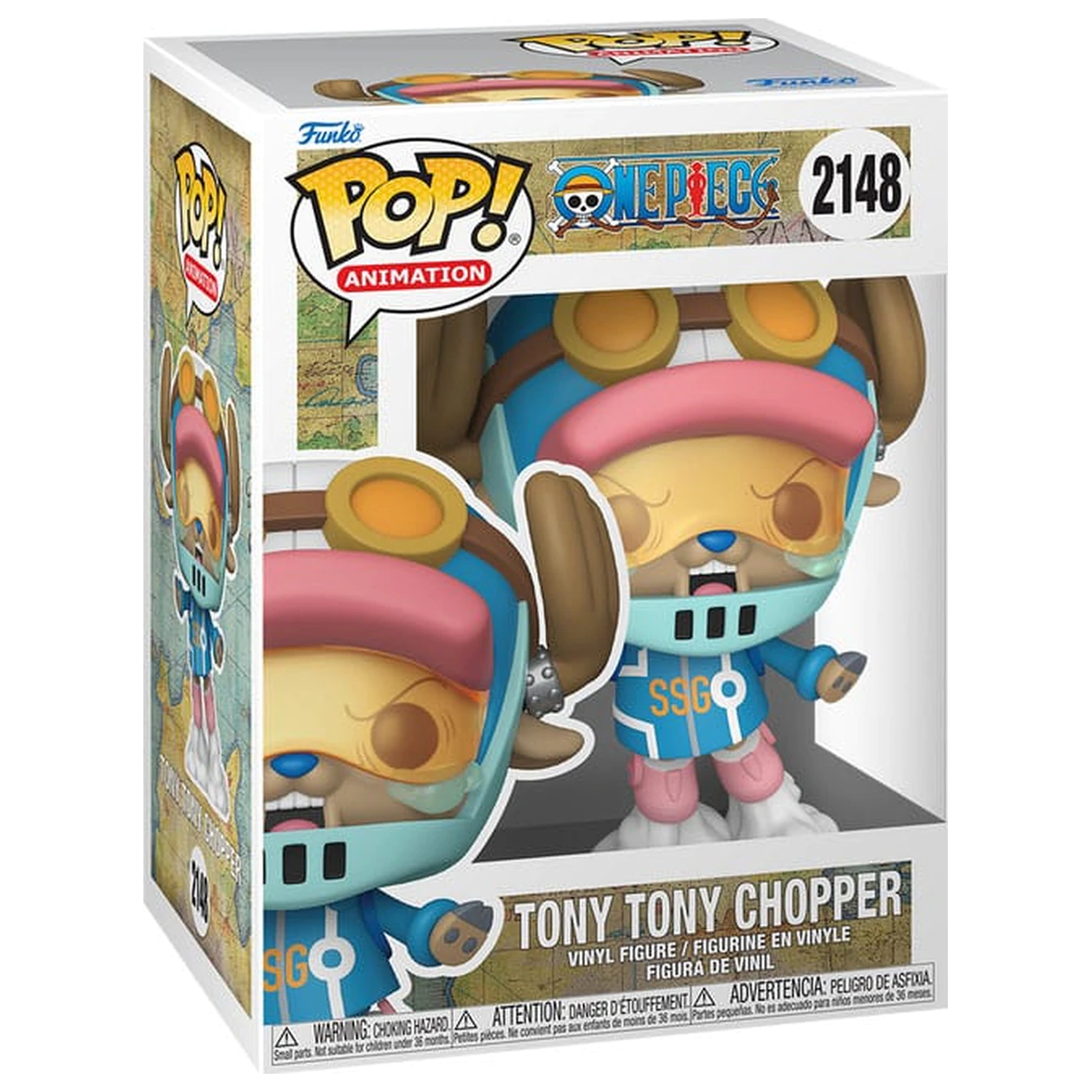 One Piece Funko POP! Animation Figurica Chopper (Egg) 9 cm fotografija proizvoda