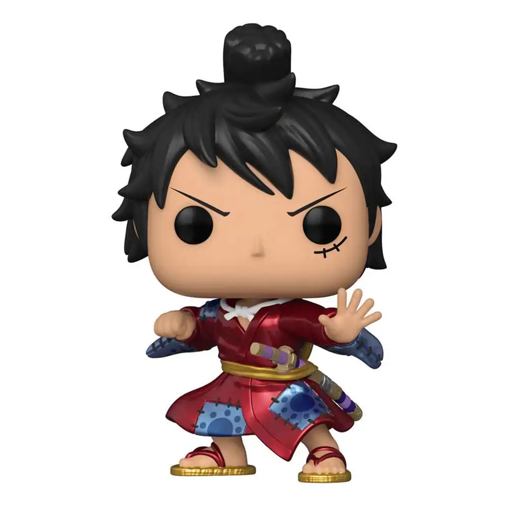 One Piece POP! Animation Vinyl Figura Luffy u Kimono(MT) Ekskluzivno 9 cm fotografija proizvoda