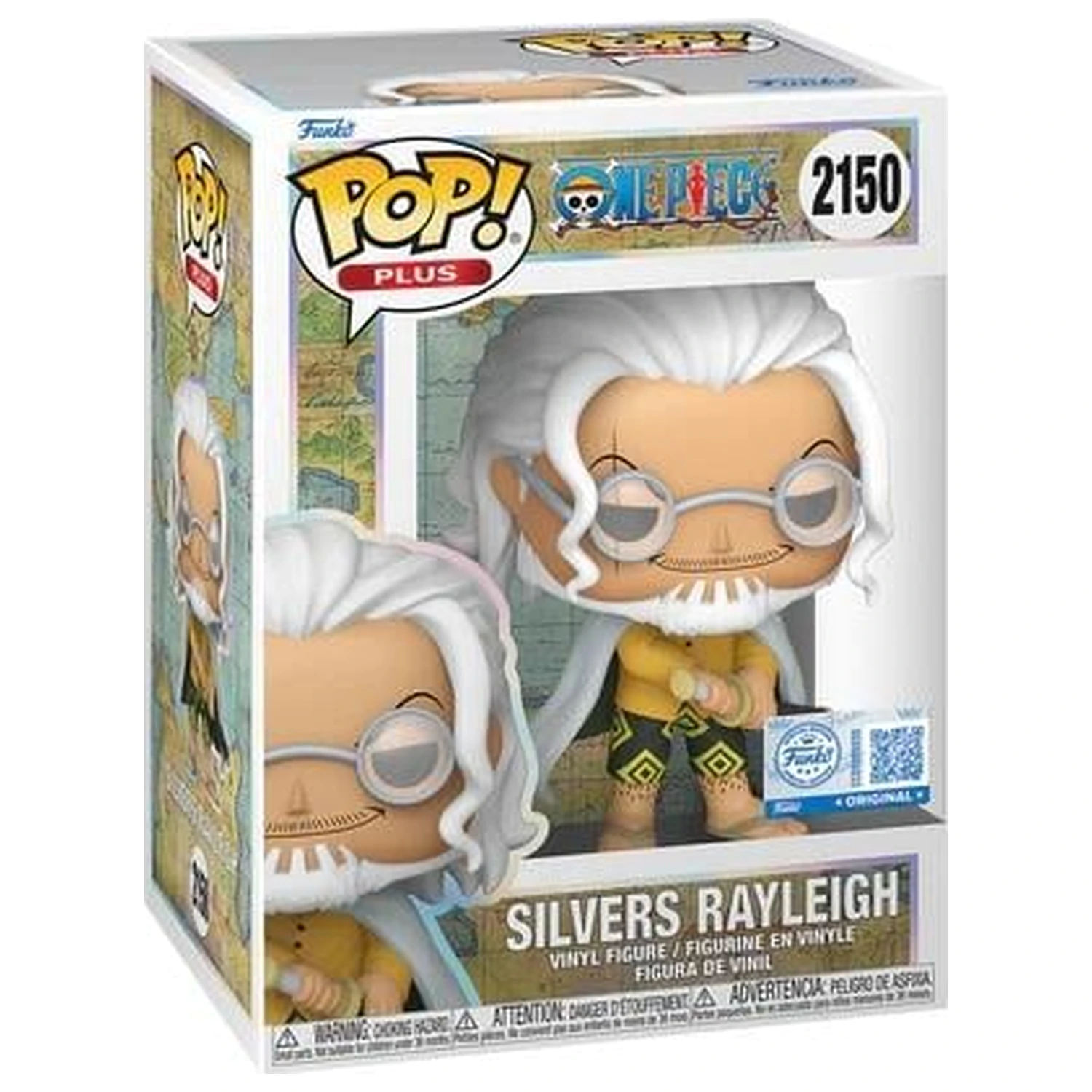 ONE PIECE Funko POP figura Animation Silvers Rayleigh fotografija proizvoda