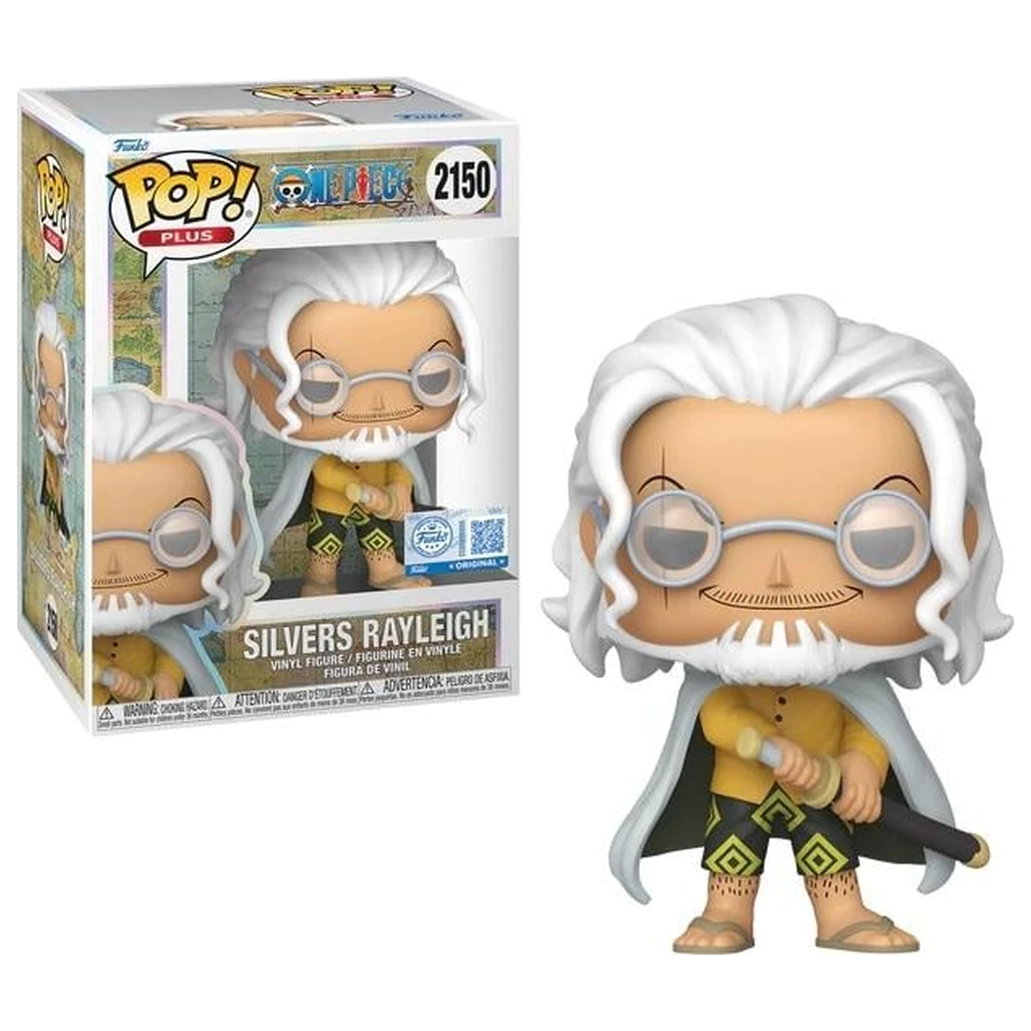 ONE PIECE Funko POP figura Animation Silvers Rayleigh fotografija proizvoda
