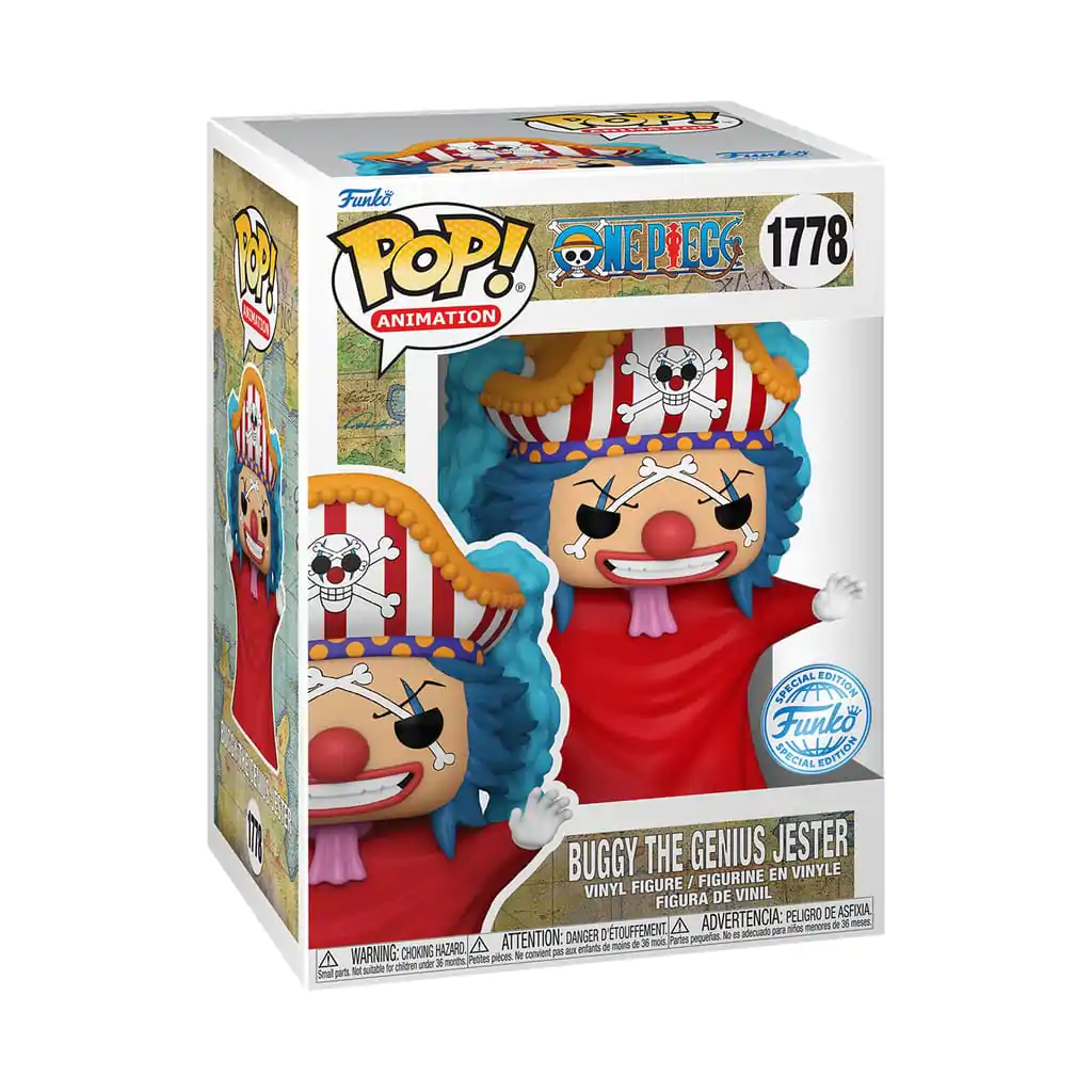 One Piece Funko POP! Movies Vinyl Figure Buggy (Post Time-Skip) Ekskluzivna figura od vinila 9 cm fotografija proizvoda