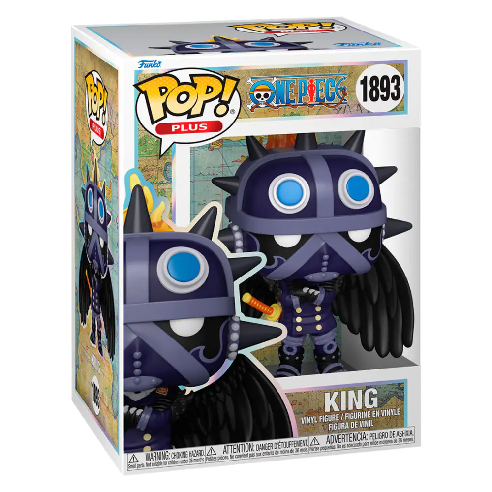 One Piece Funko POP! Plus Animation Vinilna Figura King 9 cm fotografija proizvoda
