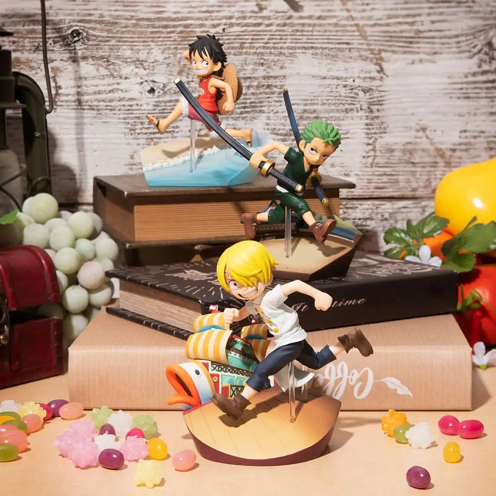 One Piece G.E.M. Series PVC kip Sanji Run! Run! Run! 11 cm fotografija proizvoda