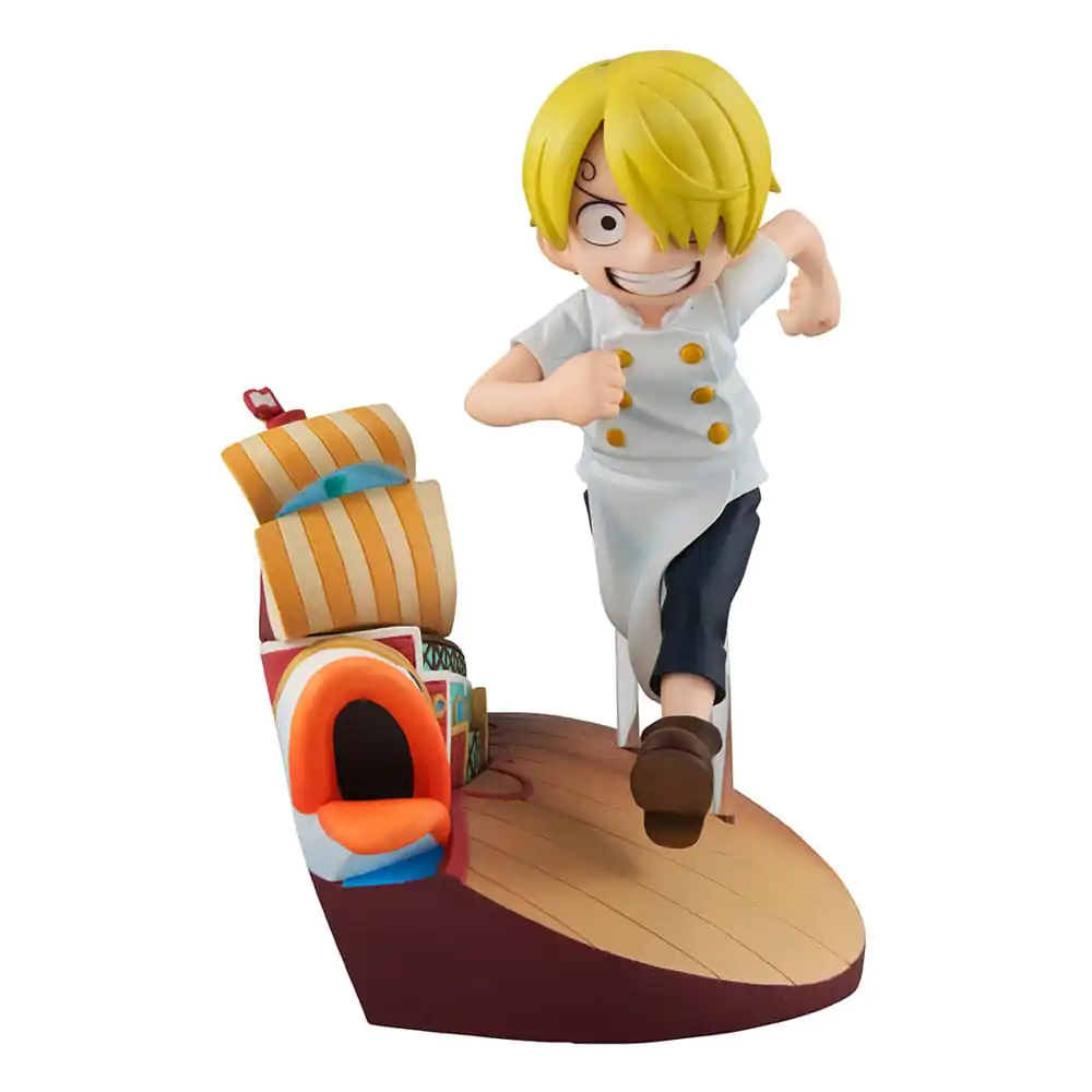 One Piece G.E.M. Series PVC kip Sanji Run! Run! Run! 11 cm fotografija proizvoda