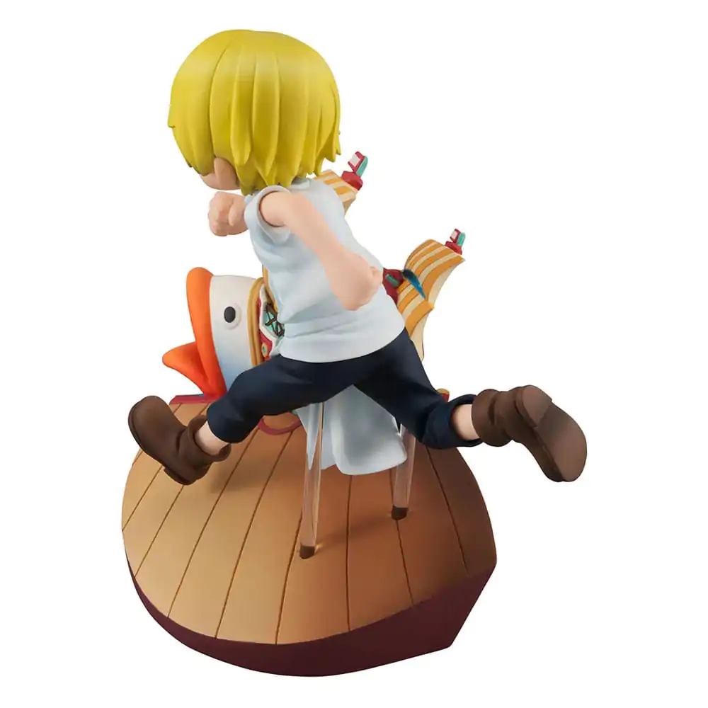 One Piece G.E.M. Series PVC kip Sanji Run! Run! Run! 11 cm fotografija proizvoda