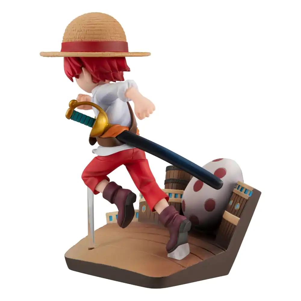 One Piece G.E.M. Series PVC Kip Shanks Trči! Trči! Trči! 13 cm fotografija proizvoda