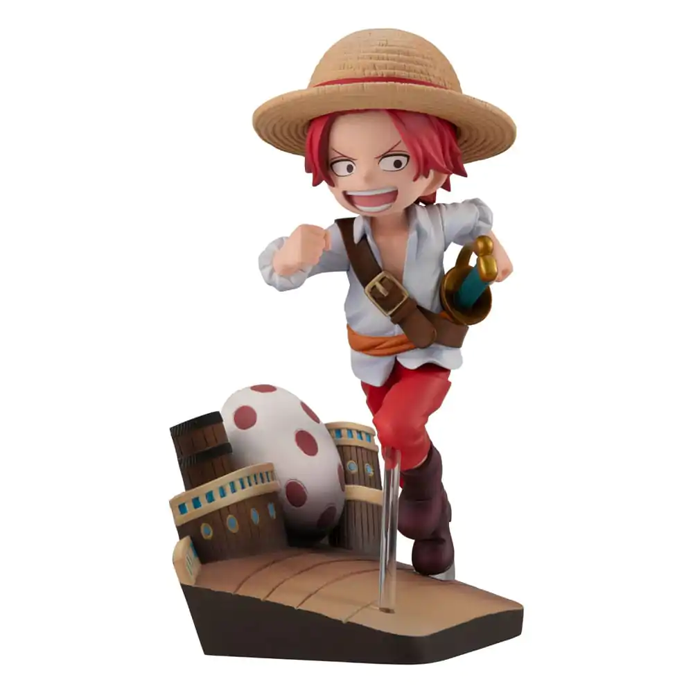 One Piece G.E.M. Series PVC Kip Shanks Trči! Trči! Trči! 13 cm fotografija proizvoda