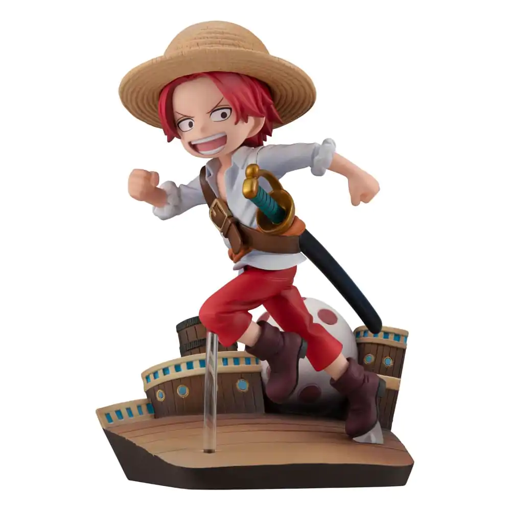 One Piece G.E.M. Series PVC Kip Shanks Trči! Trči! Trči! 13 cm fotografija proizvoda