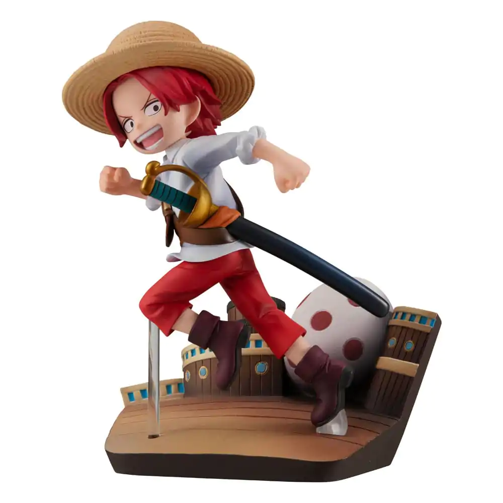 One Piece G.E.M. Series PVC Kip Shanks Trči! Trči! Trči! 13 cm fotografija proizvoda