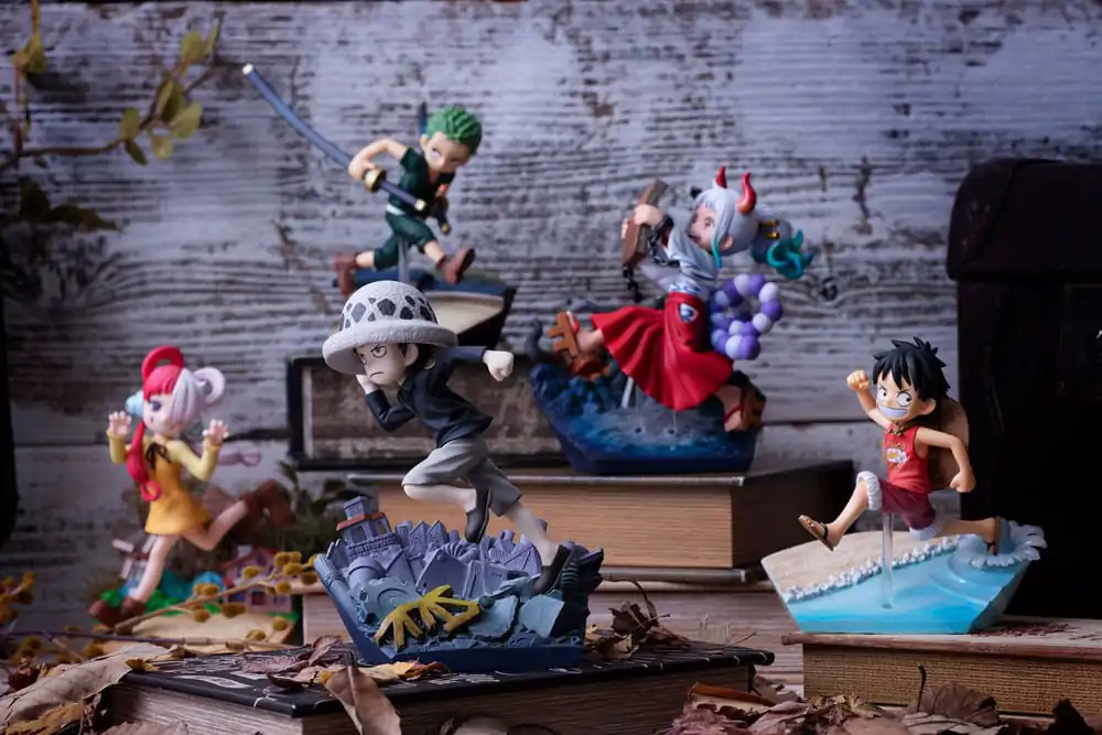 One Piece G.E.M. Series PVC statua Trafalgar Law Run! Run! Run! 13 cm fotografija proizvoda