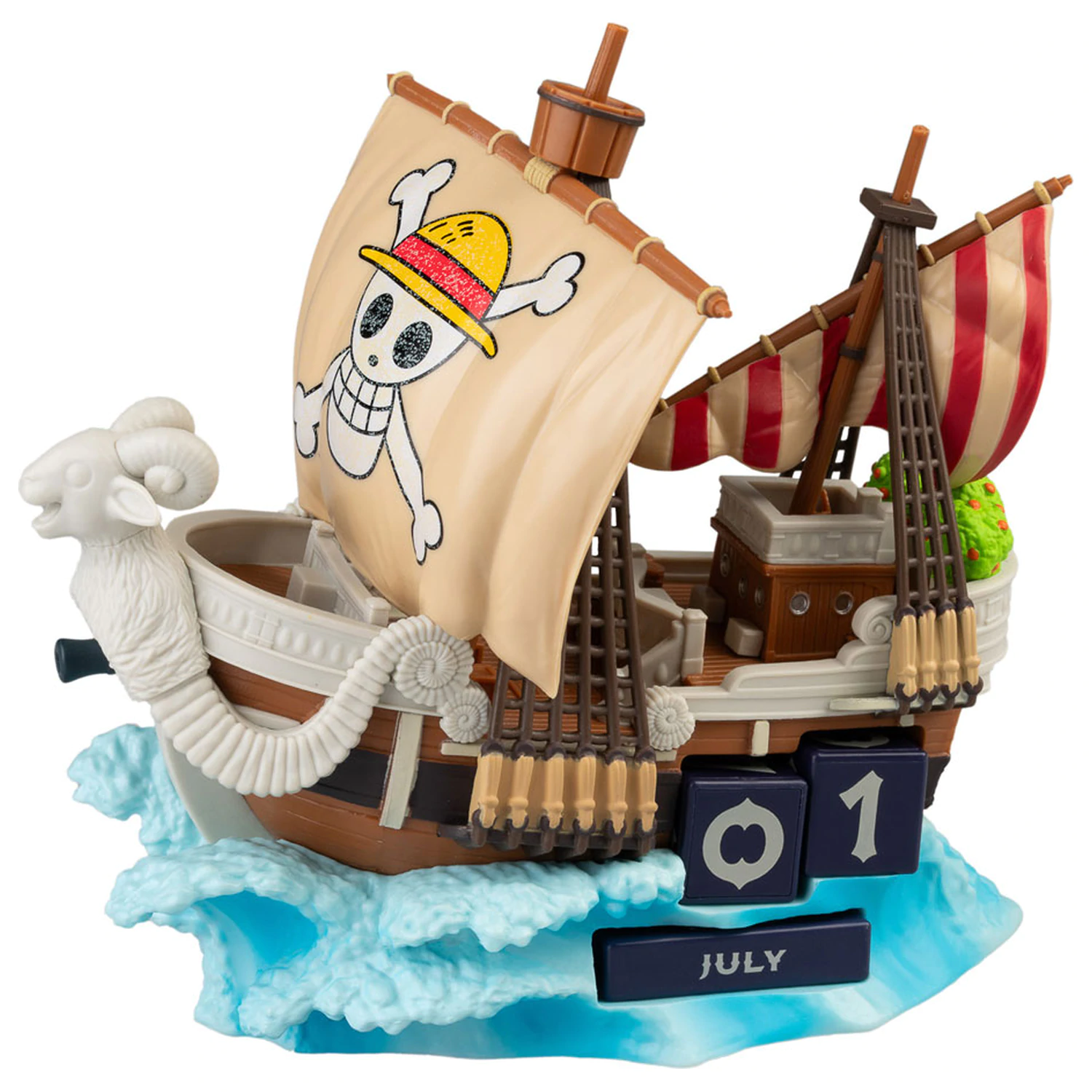 One Piece Going Merry 3D vječni kalendar fotografija proizvoda