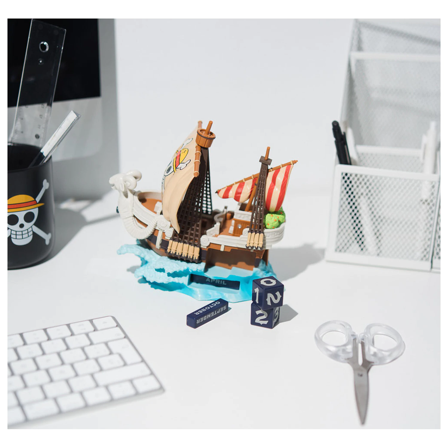 One Piece Going Merry 3D vječni kalendar fotografija proizvoda