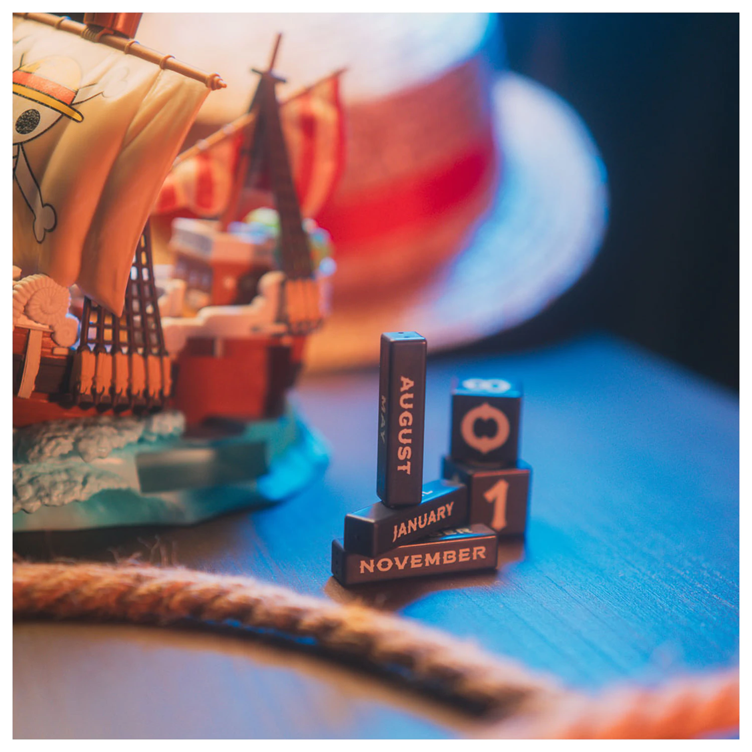 One Piece Going Merry 3D vječni kalendar fotografija proizvoda