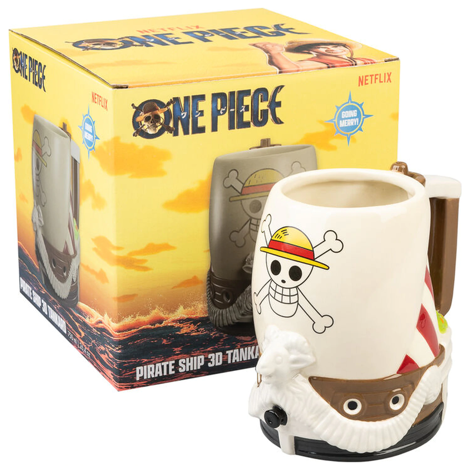 One Piece Going Merry vrč 750 ml fotografija proizvoda