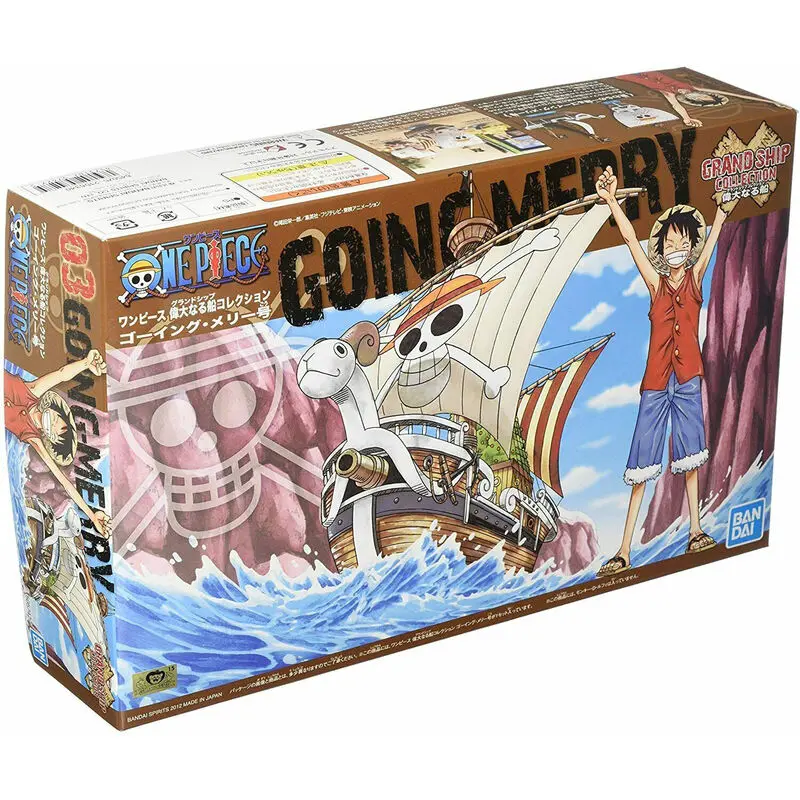 One Piece Grand Ship Collection Going Merry Model komplet 15 cm fotografija proizvoda