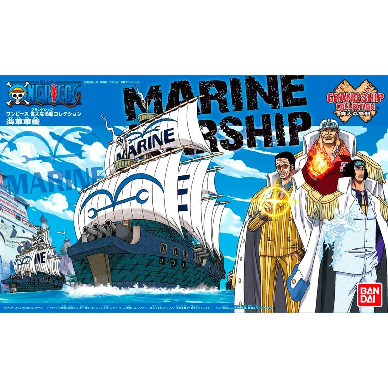 One Piece Grand Ship Collection Model broda Mornarice komplet figura 15 cm fotografija proizvoda