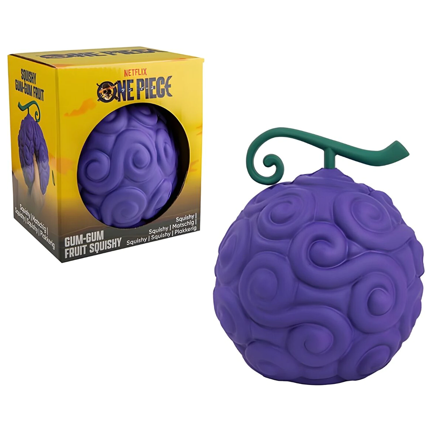 One Piece Gum-Gum Fruit Squishy figura 12 cm fotografija proizvoda