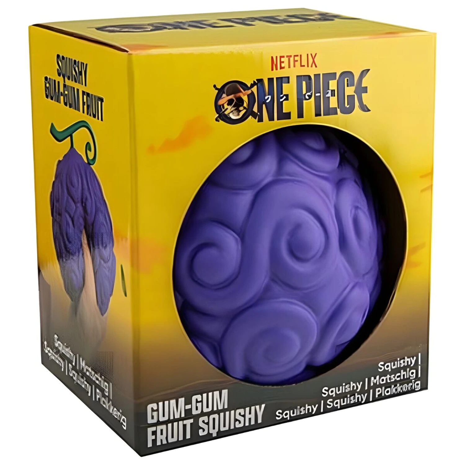 One Piece Gum-Gum Fruit Squishy figura 12 cm fotografija proizvoda