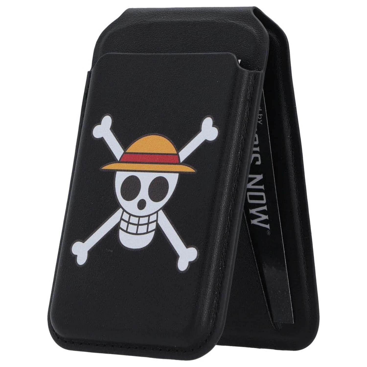One Piece držač za kartice Luffy Jolly Roger crni 10 cm fotografija proizvoda