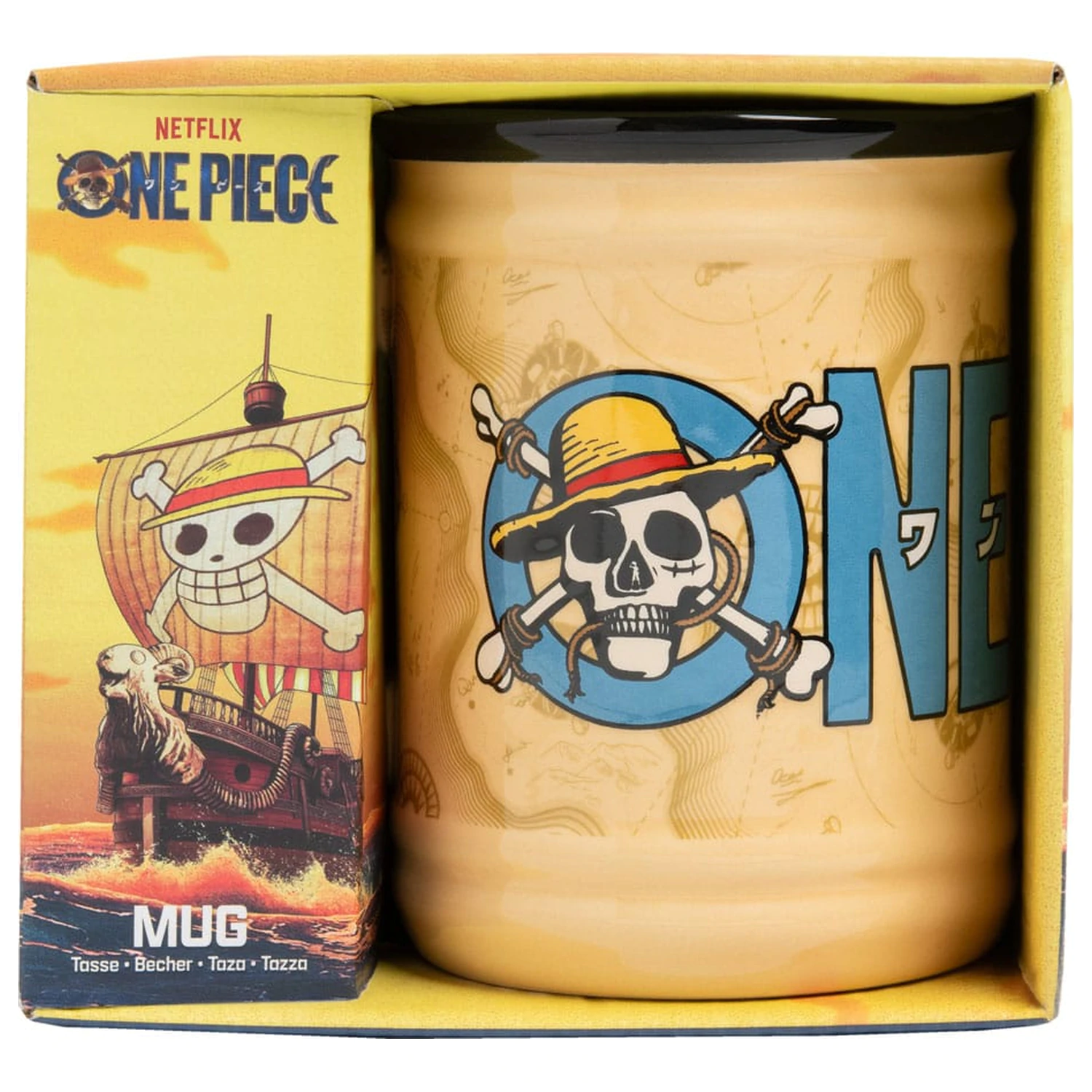 One Piece oblikovana šalica Jolly Roger fotografija proizvoda
