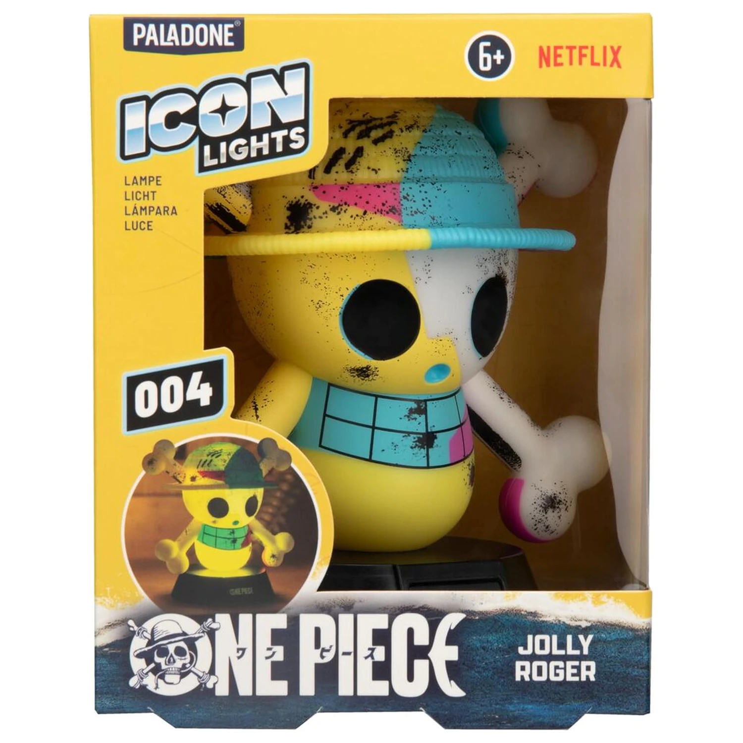 One Piece Jolly Roger Icon lampa fotografija proizvoda
