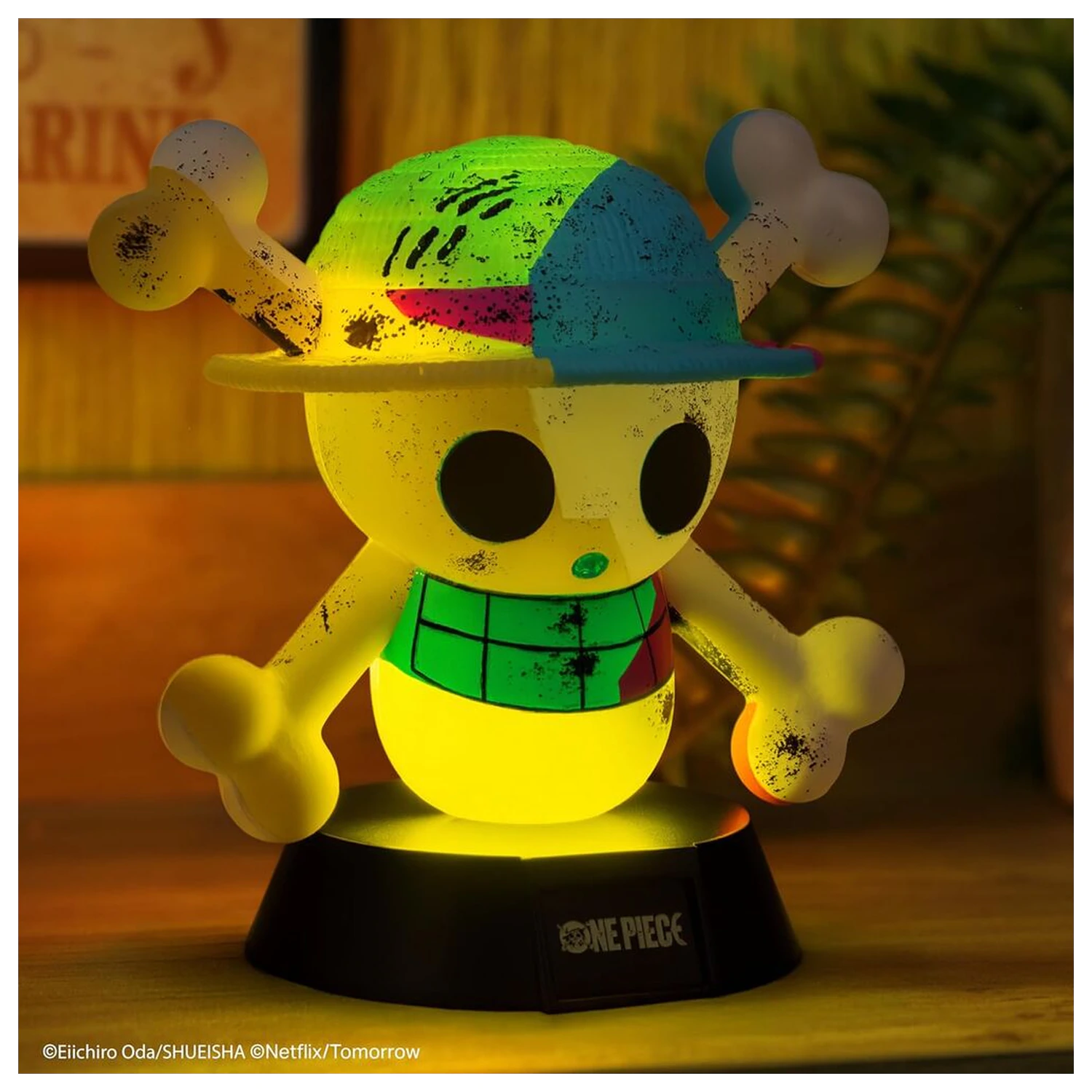 One Piece Jolly Roger Icon lampa fotografija proizvoda