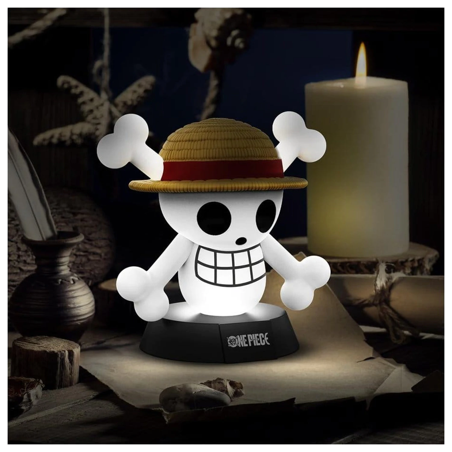One Piece Icon Svjetlo Jolly Roger fotografija proizvoda