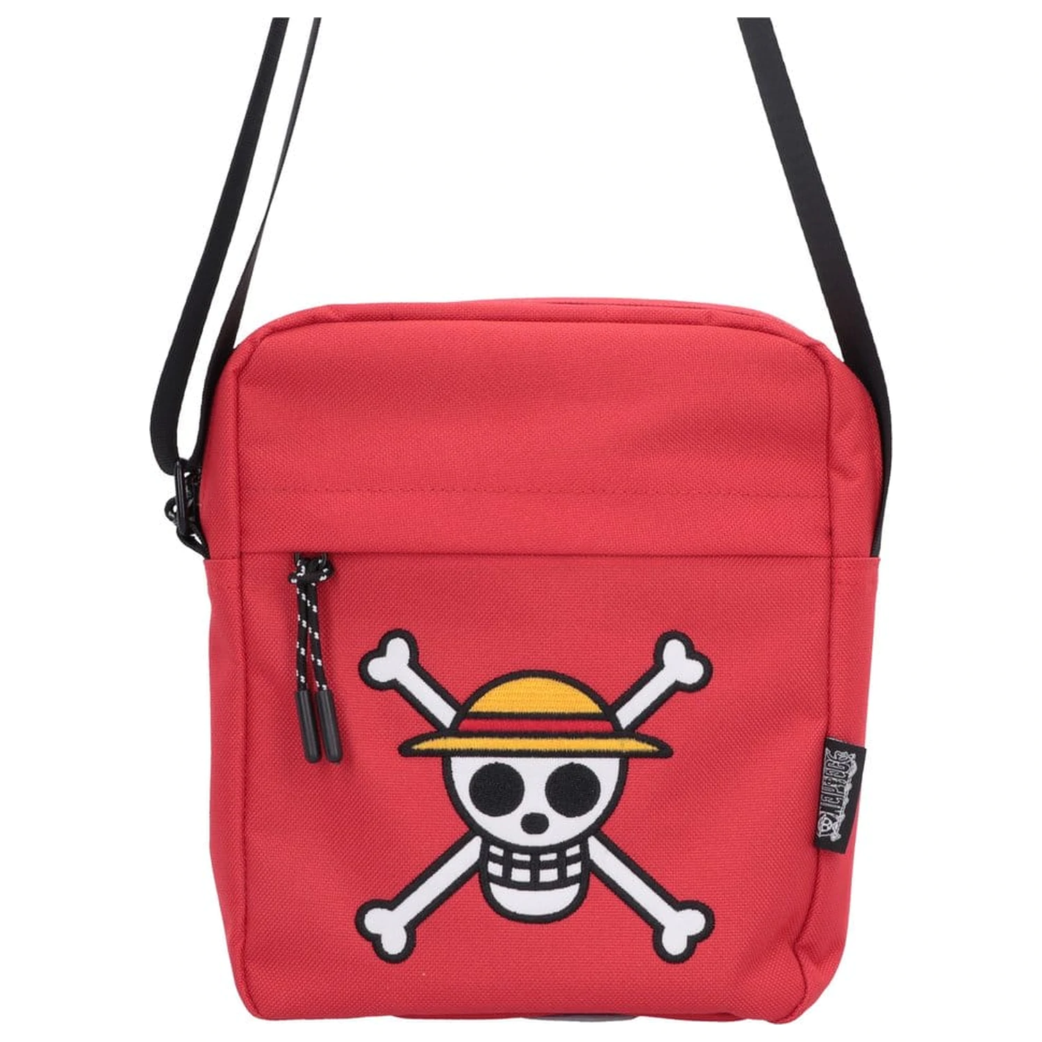 One Piece Crossbody Torba Luffy Jolly Roger (Crvena) 23 cm fotografija proizvoda
