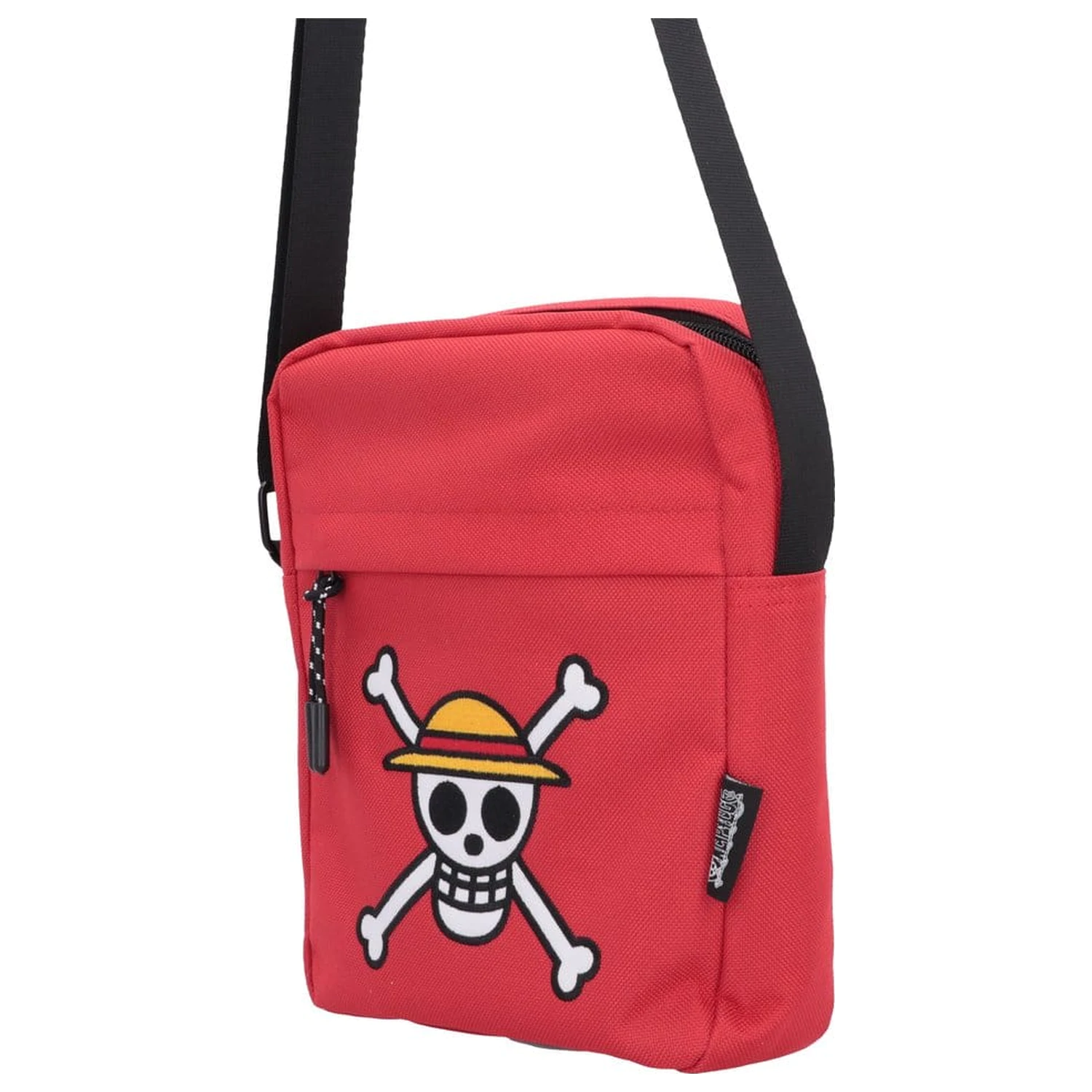 One Piece Crossbody Torba Luffy Jolly Roger (Crvena) 23 cm fotografija proizvoda