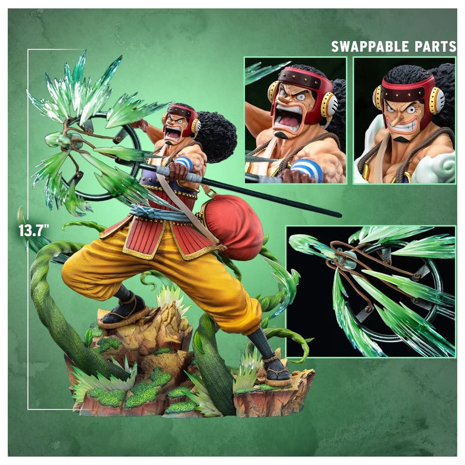 One Piece Legendary Straw Hat Crew Series Statua Usopp (Premium Version) 35 cm fotografija proizvoda
