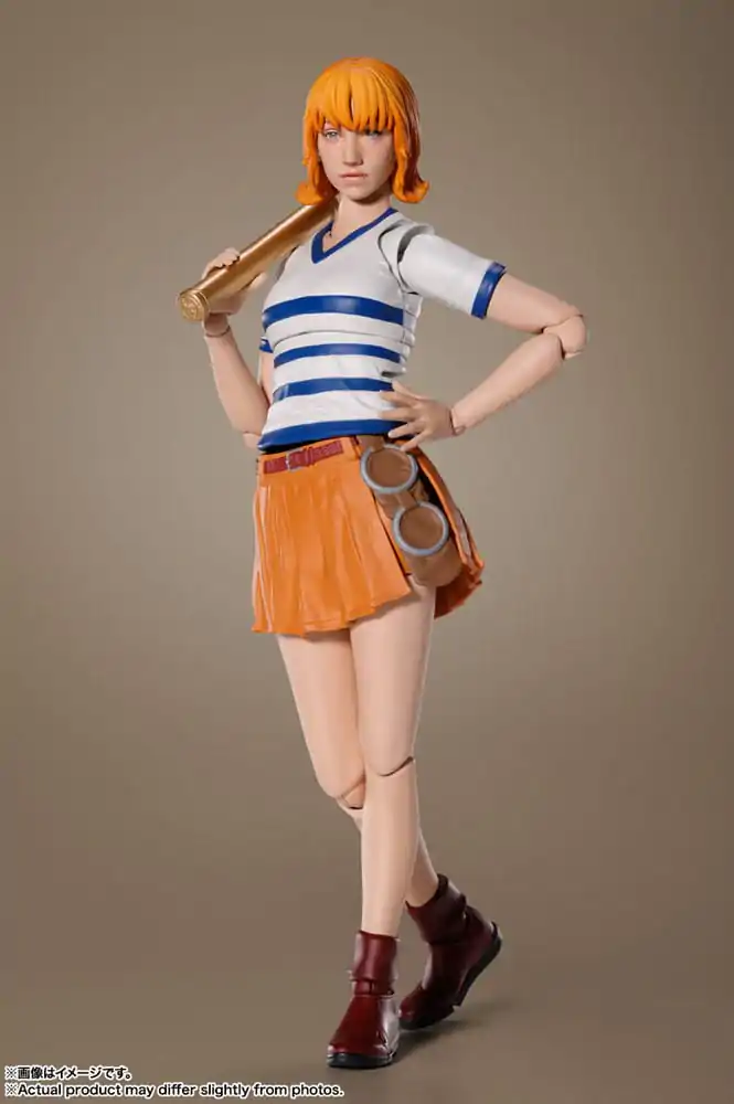 One Piece Live Action S.H. Figuarts akcijska figura Nami 15 cm fotografija proizvoda