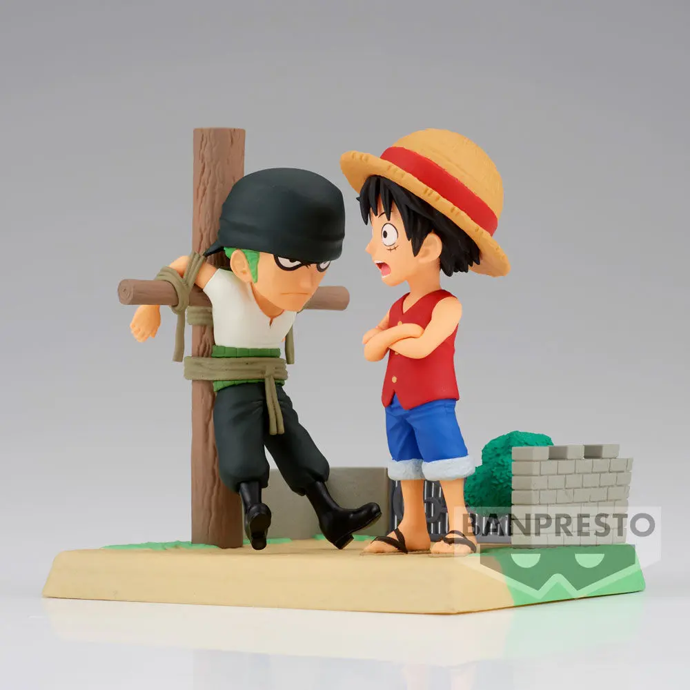 One Piece Log Stories Monkey D Luffy & Roronoa Zoro figura 7 cm fotografija proizvoda