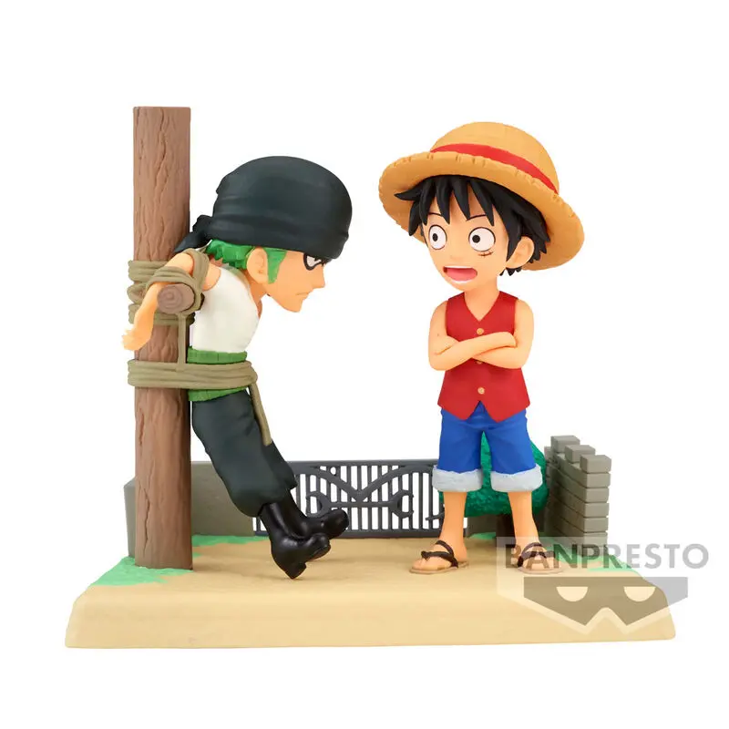 One Piece Log Stories Monkey D Luffy & Roronoa Zoro figura 7 cm fotografija proizvoda