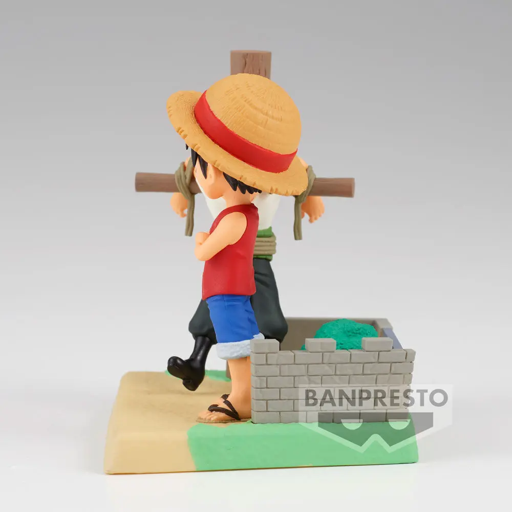 One Piece Log Stories Monkey D Luffy & Roronoa Zoro figura 7 cm fotografija proizvoda