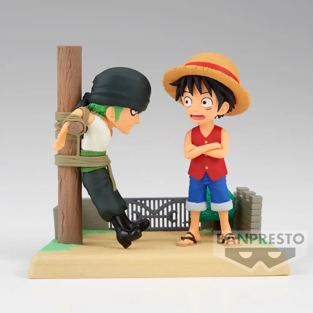 One Piece Log Stories Monkey D Luffy & Roronoa Zoro figura 7 cm fotografija proizvoda