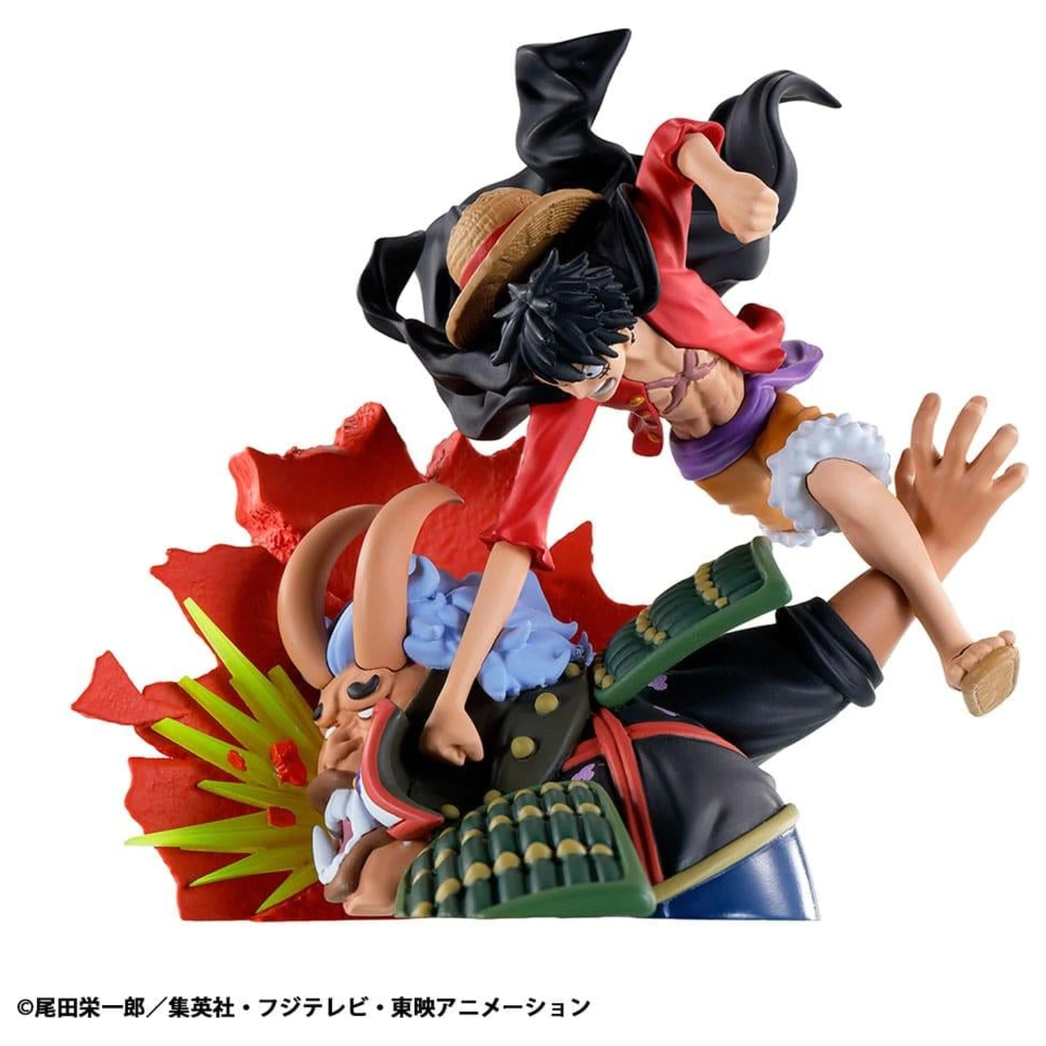 One Piece Logbox Re Birth Wano Kuni Set od 4 figurice Petitrama 9 cm fotografija proizvoda