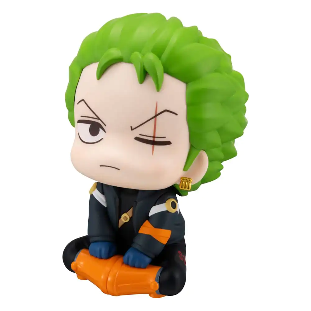 One Piece Look Up PVC Kip Roronoa Zoro Future Island Egghead Ver. 11 cm fotografija proizvoda