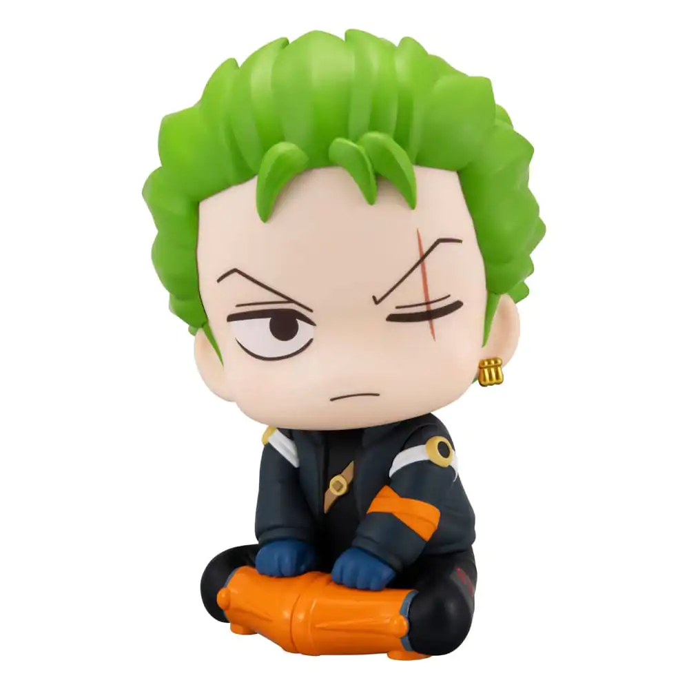 One Piece Look Up PVC Kip Roronoa Zoro Future Island Egghead Ver. 11 cm fotografija proizvoda