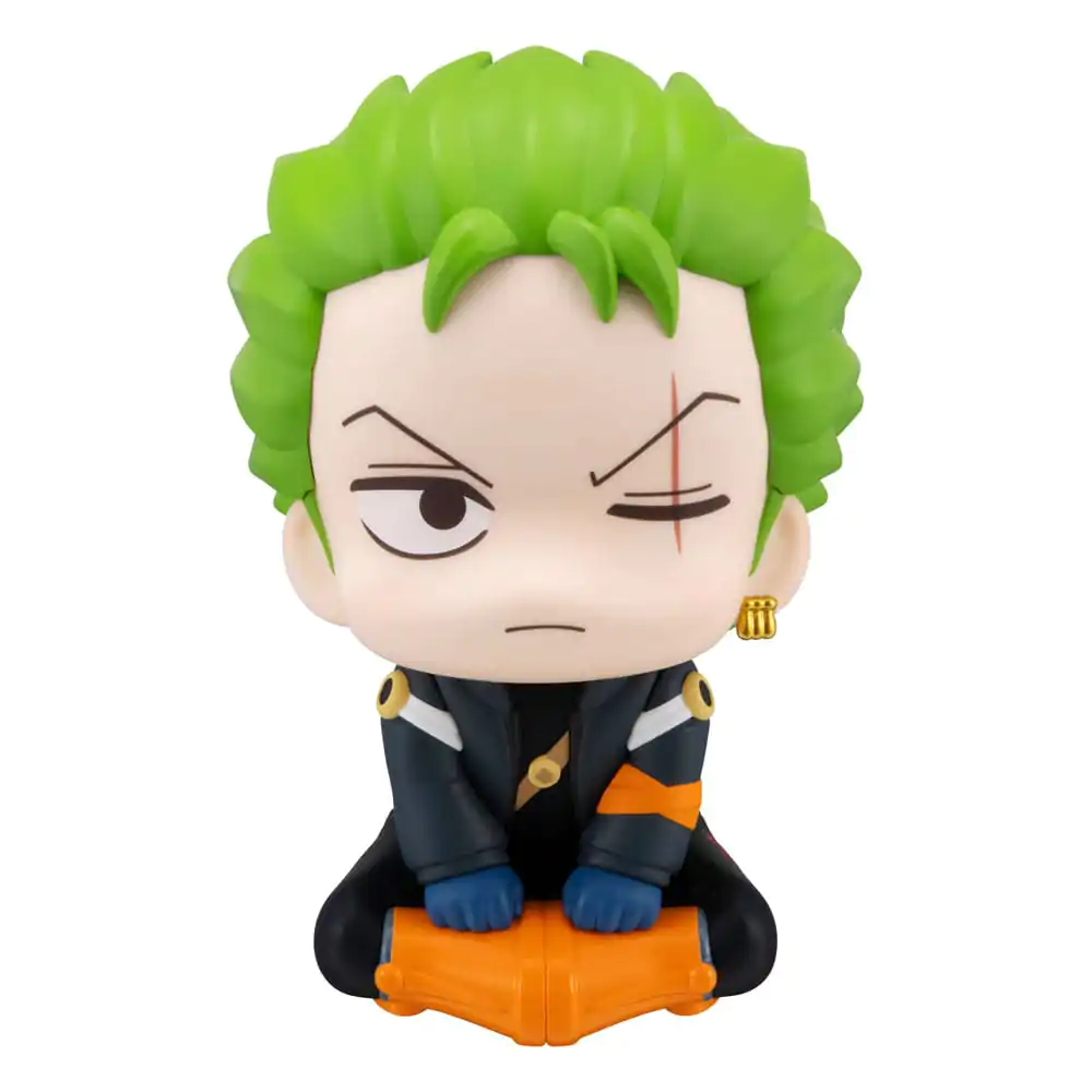 One Piece Look Up PVC Kip Roronoa Zoro Future Island Egghead Ver. 11 cm fotografija proizvoda