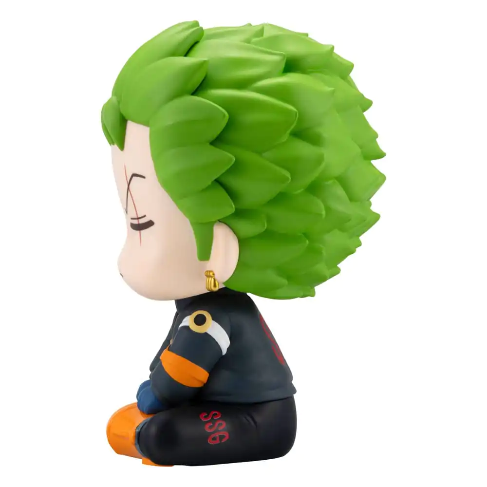 One Piece Look Up PVC Kip Roronoa Zoro Future Island Egghead Ver. 11 cm fotografija proizvoda