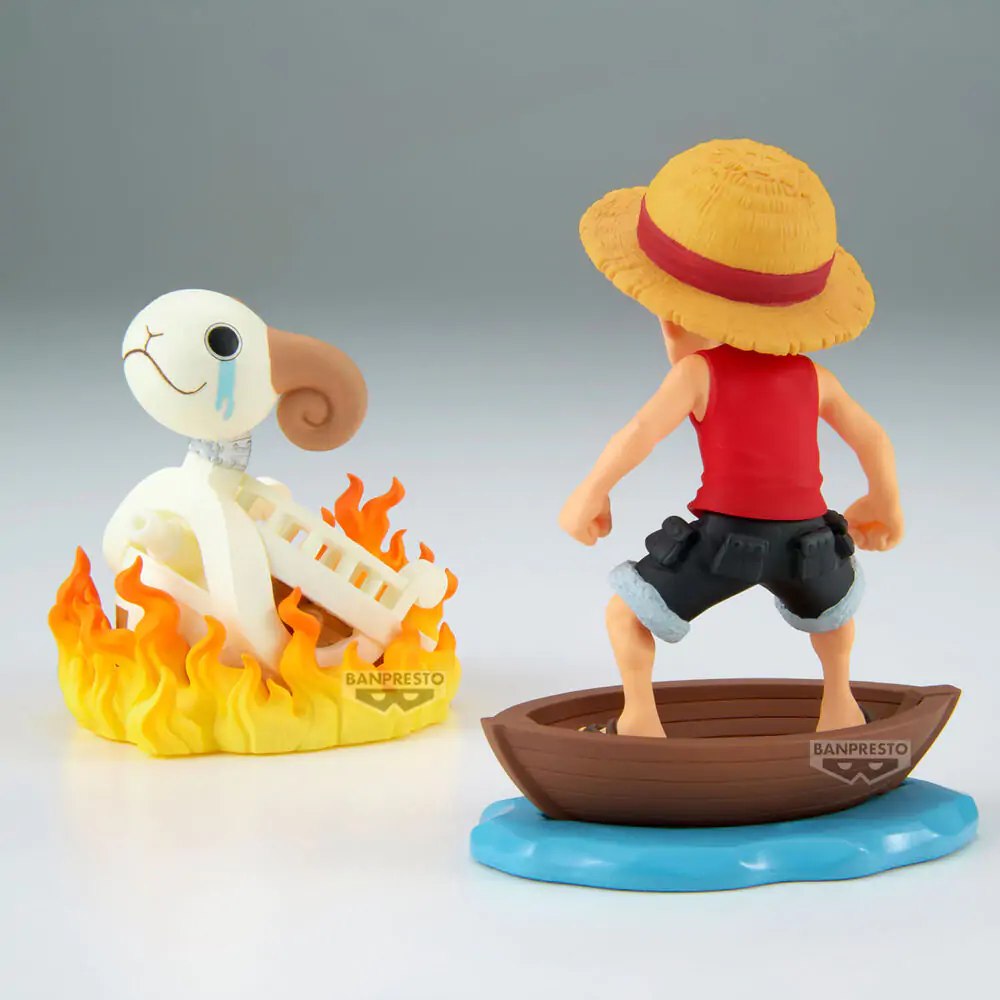 One Piece Luffy & Going Merry Log Stories figura 8 cm fotografija proizvoda