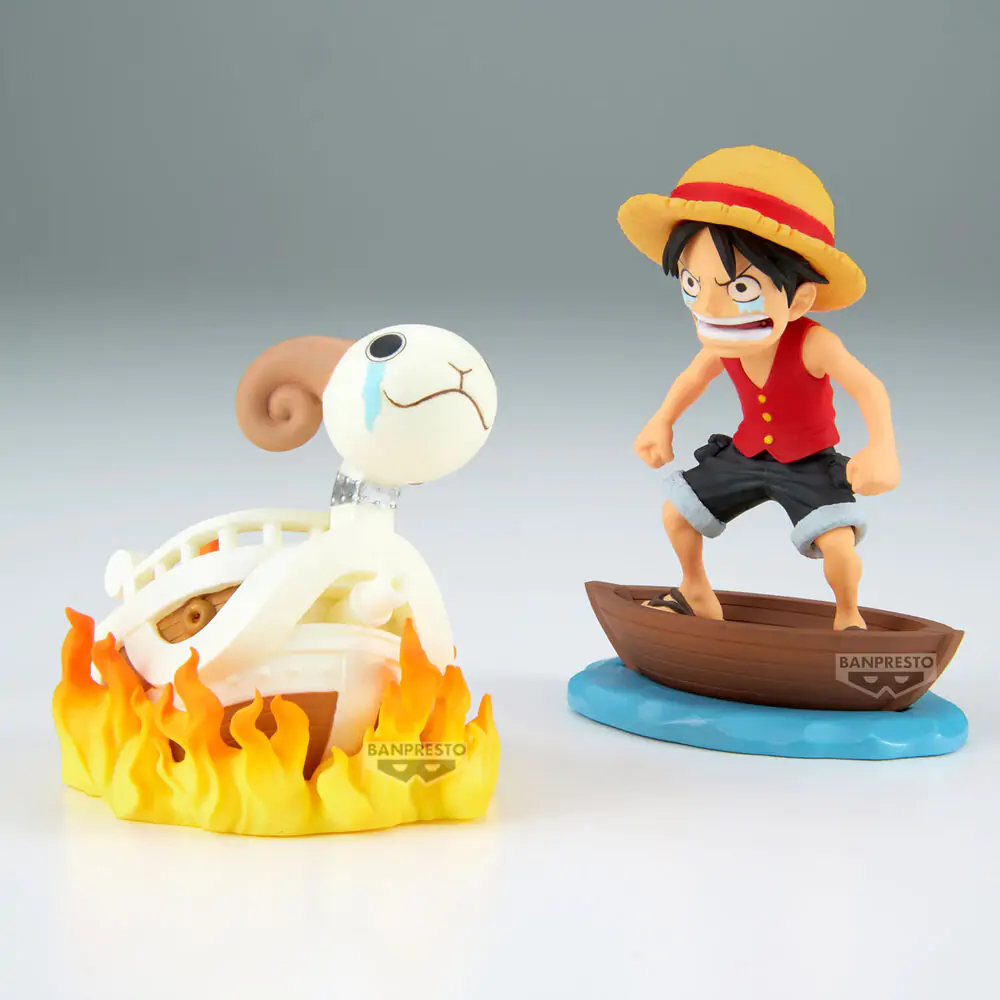 One Piece Luffy & Going Merry Log Stories figura 8 cm fotografija proizvoda