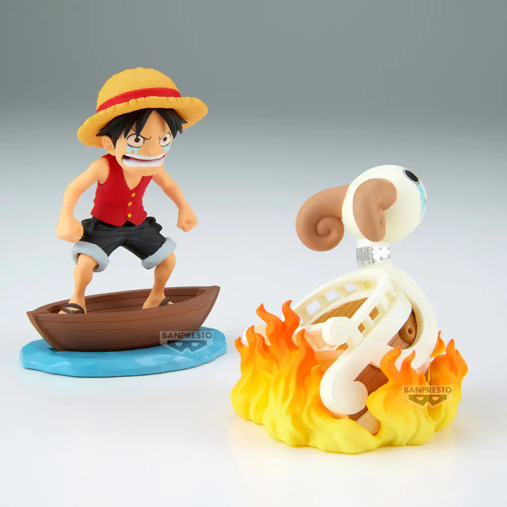 One Piece Luffy & Going Merry Log Stories figura 8 cm fotografija proizvoda