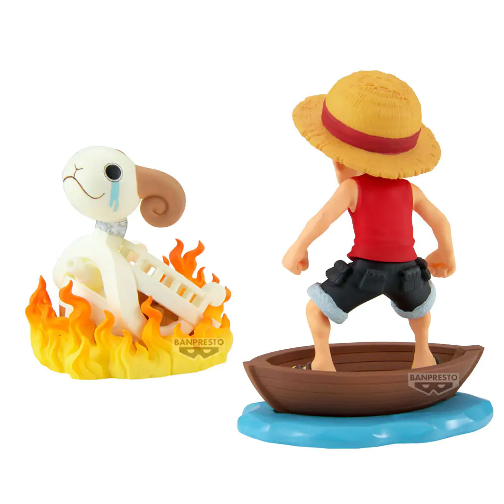 One Piece Luffy & Going Merry Log Stories figura 8 cm fotografija proizvoda