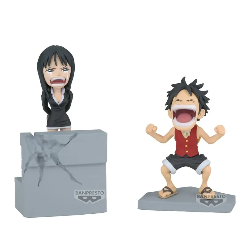 One Piece Luffy & Nico Robin World Collectable figura 10cm fotografija proizvoda